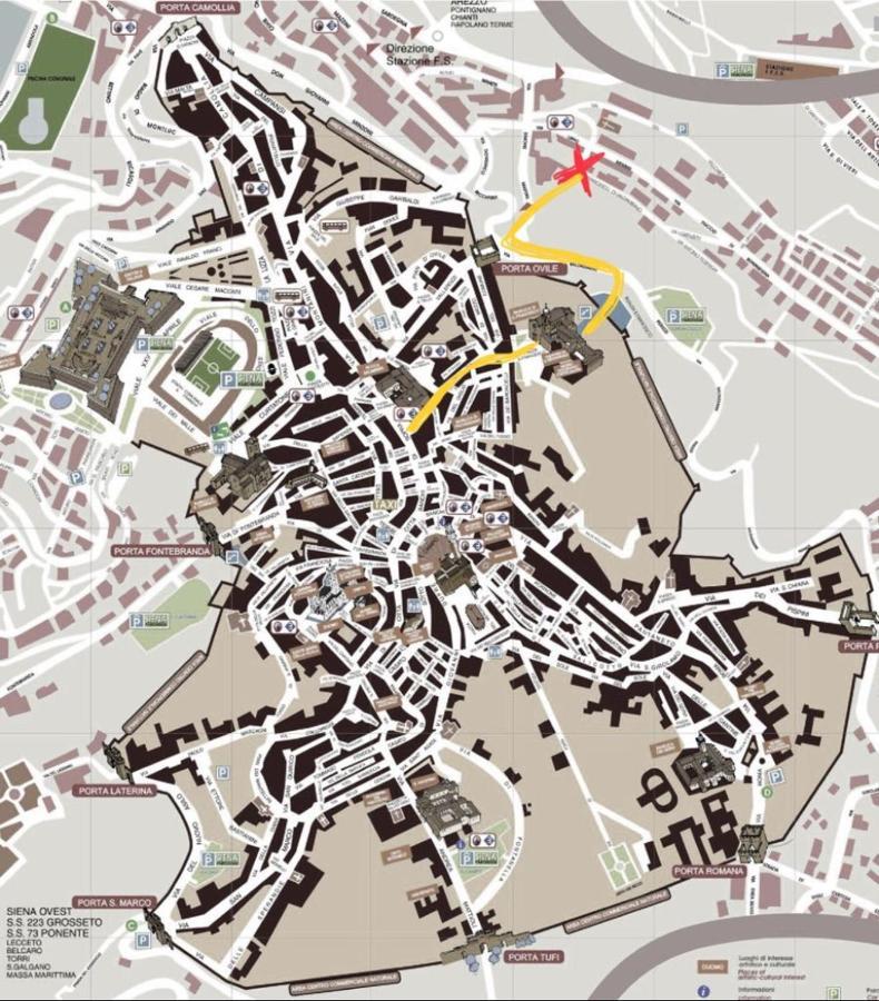 Attico San Francesco Apartment Siena Ngoại thất bức ảnh